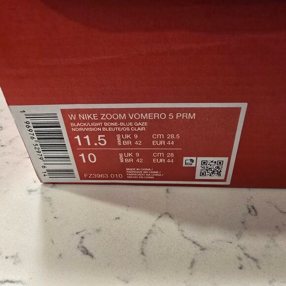 New Nike Air Zoom Vomero 5 Blue Orange Men's US Size 10 Wmns 11.5 FZ3963 010 NEW - Picture 10 of 10